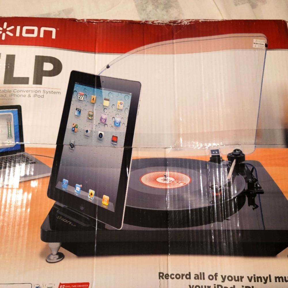 New Ion Turntable conversion set.